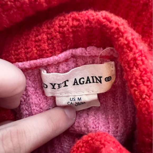 Pink & Red Sweater - Picture 5 of 5